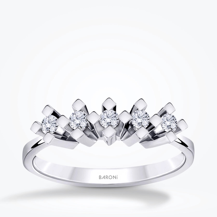 0.20 Karat Pırlanta Beştaş Yüzük - Baroni Diamond