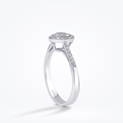 0.20 Karat Pırlanta Kalp Yüzük - Baroni Diamond (1)