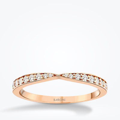 0.20 Karat Pırlanta Trend Rose Yüzük - Baroni Diamond