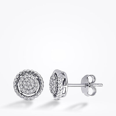 0.21 Karat Pırlanta Trend Küpe - Baroni Diamond