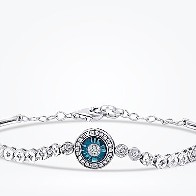 0.21 Karat Pırlanta Turkuaz Kelepçe - Baroni Diamond (1)