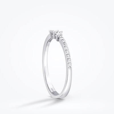 0.22 Karat Pırlanta Markiz Taşlı Yüzük - Baroni Diamond (1)