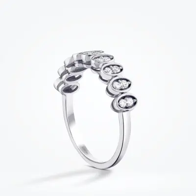 0.22 Karat Pırlanta Oval Yüzük - Baroni Diamond (1)