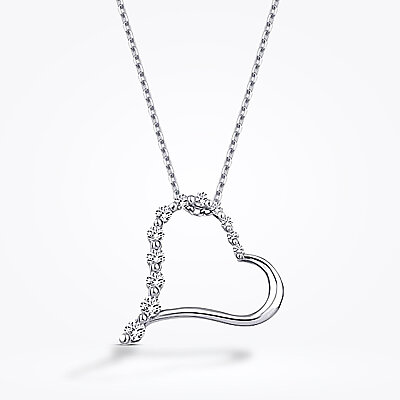 0.23 Karat Pırlanta Kalp Kolye - Baroni Diamond