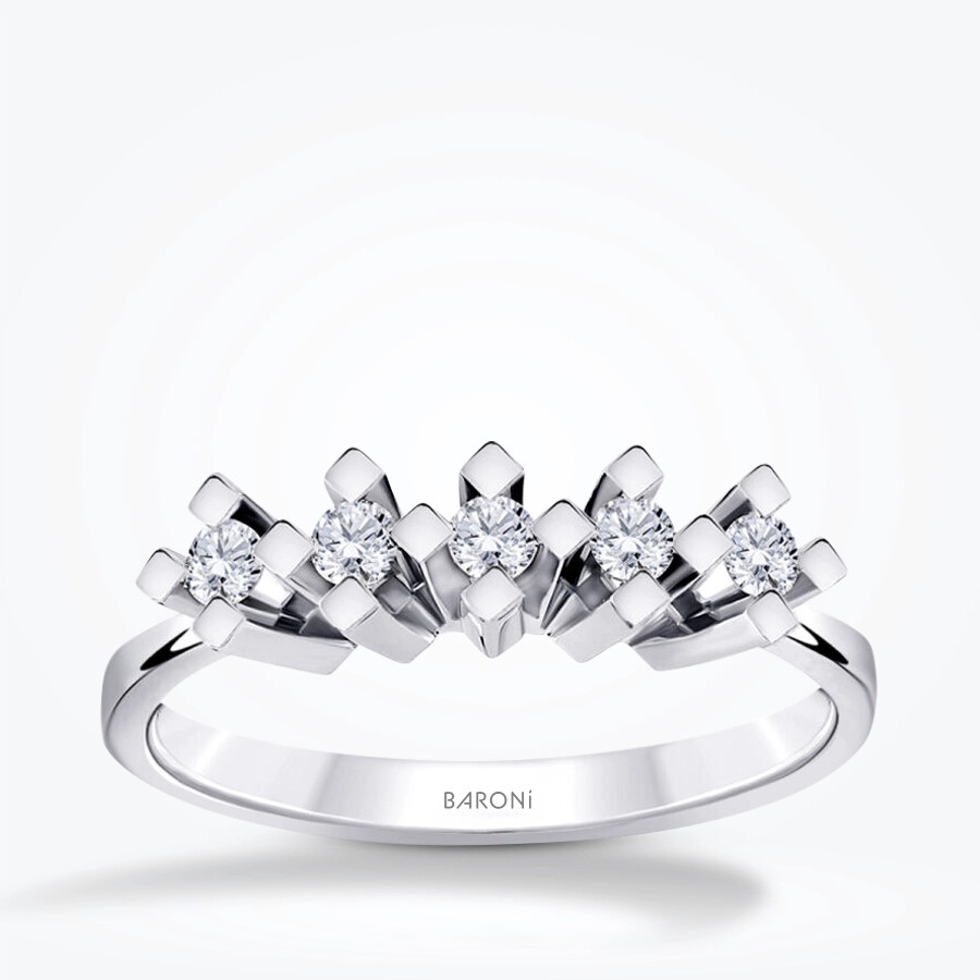 0.25 Karat Pırlanta Beştaş Yüzük - Baroni Diamond