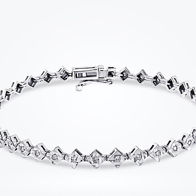 0.25 Karat Pırlanta Su Yolu Bileklik - Baroni Diamond (1)