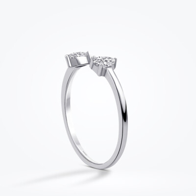 0.26 Karat Pırlanta Trend Yüzük - Baroni Diamond (1)