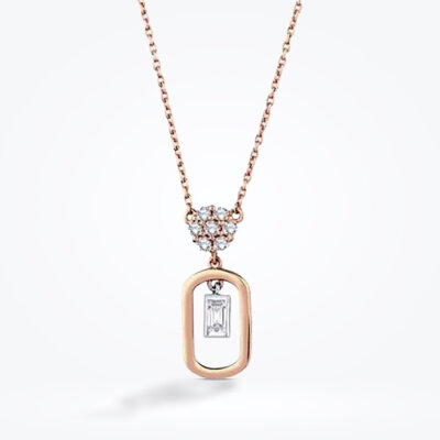 0.27 Karat Pırlanta Trend Kolye - Baroni Diamond