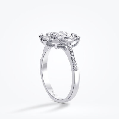 0.29 Karat Pırlanta Baget Yüzük - Baroni Diamond (1)
