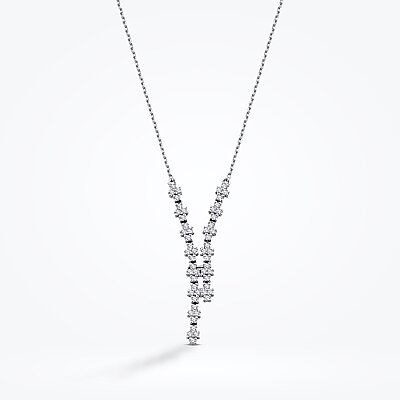 0.30 Karat Pırlanta İkili Kolye - Baroni Diamond (1)