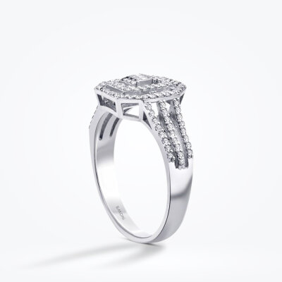 0.31 Karat Pırlanta Baget Yüzük - Baroni Diamond (1)