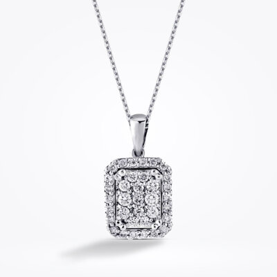0.32 Karat Pırlanta Taşlı Klasik Kolye - Baroni Diamond