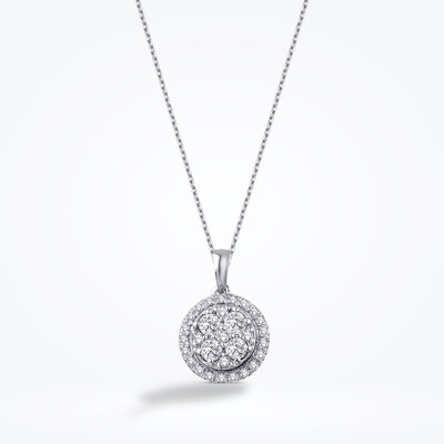 0.32 Karat Pırlanta Trend Kolye - Baroni Diamond (1)