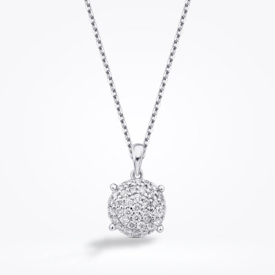 0.35 Karat Pırlanta Trend Kolye - Baroni Diamond