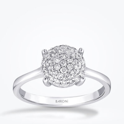 0.35 Karat Pırlanta Trend Yüzük - Baroni Diamond
