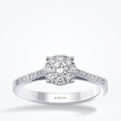 0.35 Karat Pırlanta Trend Yüzük - Baroni Diamond