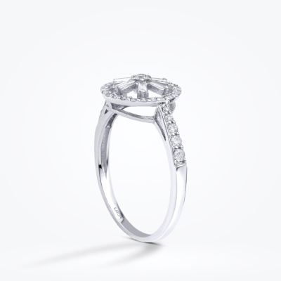 0.36 Karat Pırlanta Baget Yüzük - Baroni Diamond (1)