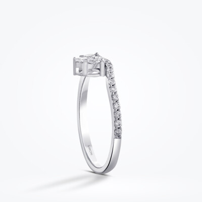 0.36 Karat Pırlanta Damla Yüzük - Baroni Diamond (1)