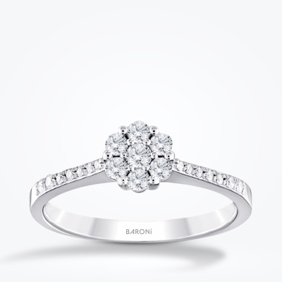 0.36 Karat Pırlanta Koronet Yüzük - Baroni Diamond