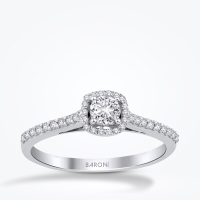 0.37 Karat Pırlanta Tektaş Yüzük - Baroni Diamond