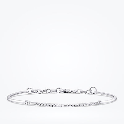 0.38 Karat Pırlanta Taşlı Kelepçe - Baroni Diamond