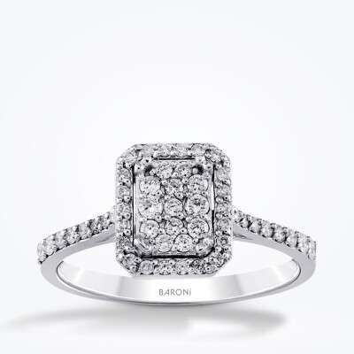 0.38 Karat Pırlanta Trend Yüzük - Baroni Diamond