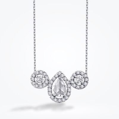 0.39 Karat Elmas Damla Kolye - Baroni Diamond