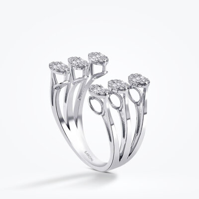 0.39 Karat Pırlanta Baget Yüzük - Baroni Diamond (1)