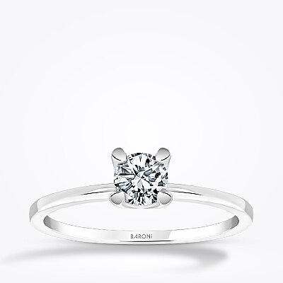 0.40 Karat Pırlanta Tektaş Yüzük - Baroni Diamond
