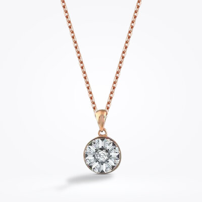 0.41 Karat Pırlanta Trend Kolye - Baroni Diamond