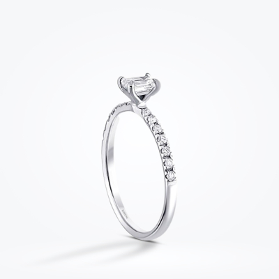 0.42 Karat Pırlanta Baget Yüzük - Baroni Diamond (1)