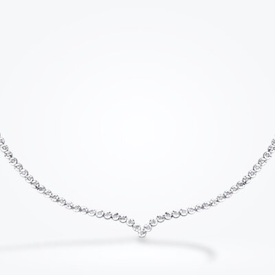 0.42 Karat Pırlanta Su Yolu Gerdanlık - Baroni Diamond (1)
