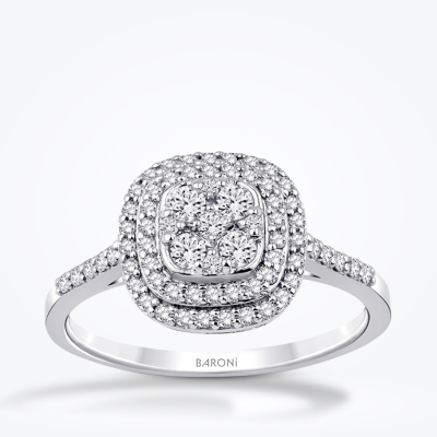 0.42 Karat Pırlanta Trend Yüzük - Baroni Diamond