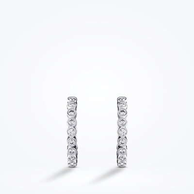 0.43 Karat Pırlanta Halka Küpe - Baroni Diamond (1)