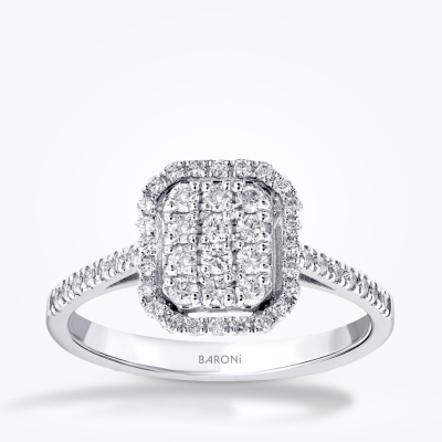 0.43 Karat Pırlanta Trend Yüzük - Baroni Diamond