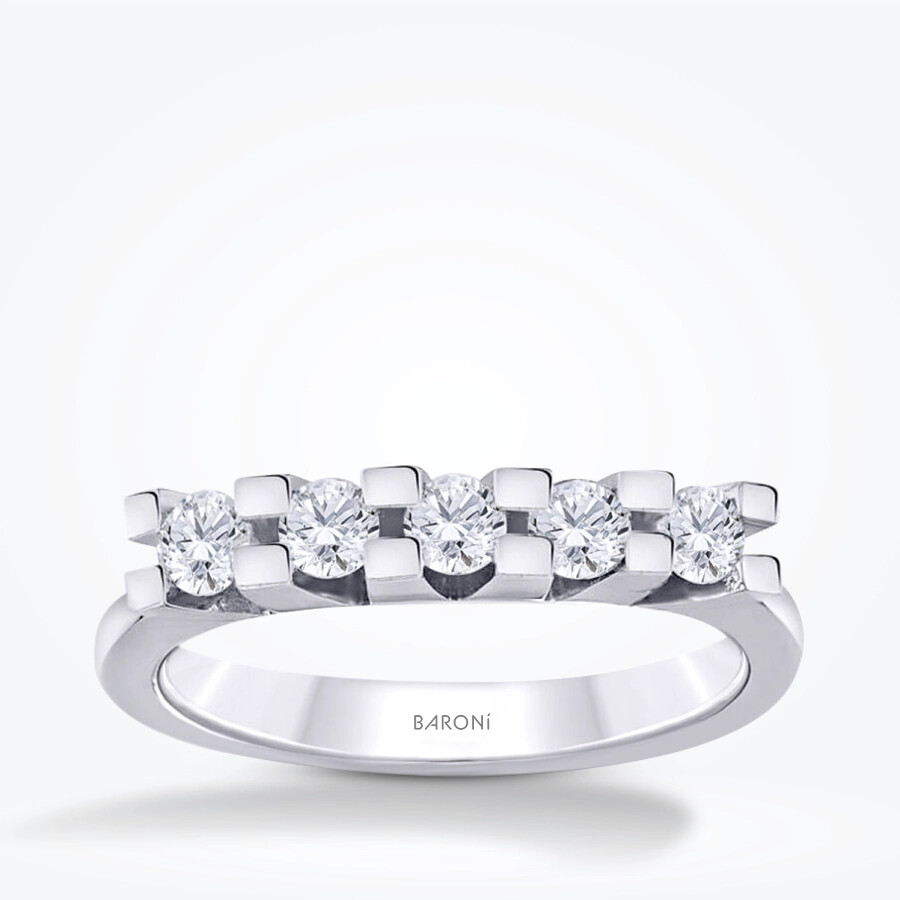 0.45 Karat Pırlanta Beştaş Yüzük - Baroni Diamond