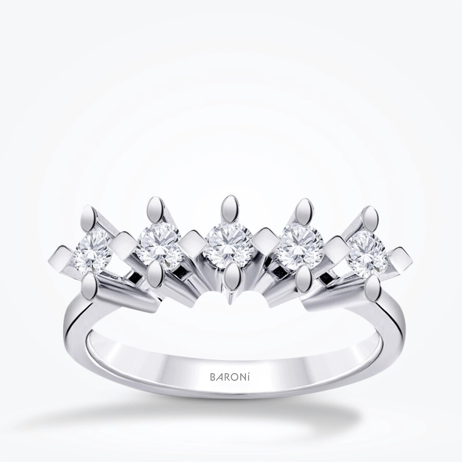 0.45 Karat Pırlanta Beştaş Yüzük - Baroni Diamond