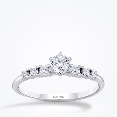 0.45 Karat Pırlanta Tektaş Yüzük - Baroni Diamond