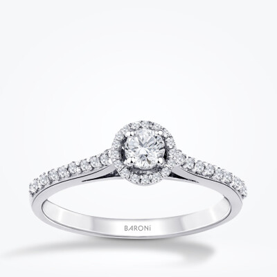 0.45 Karat Pırlanta Tektaş Yüzük - Baroni Diamond