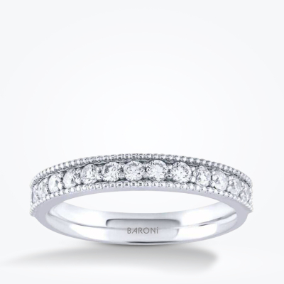 0.25 Karat Pırlanta Yarımtur Yüzük - Baroni Diamond