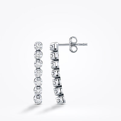 0.47 Karat Pırlanta Trend Küpe - Baroni Diamond