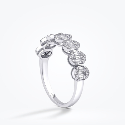 0.48 Karat Pırlanta Baget Yüzük - Baroni Diamond (1)