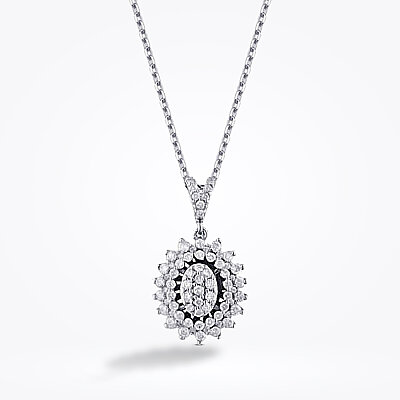 0.49 Karat Pırlanta Trend Kolye - Baroni Diamond