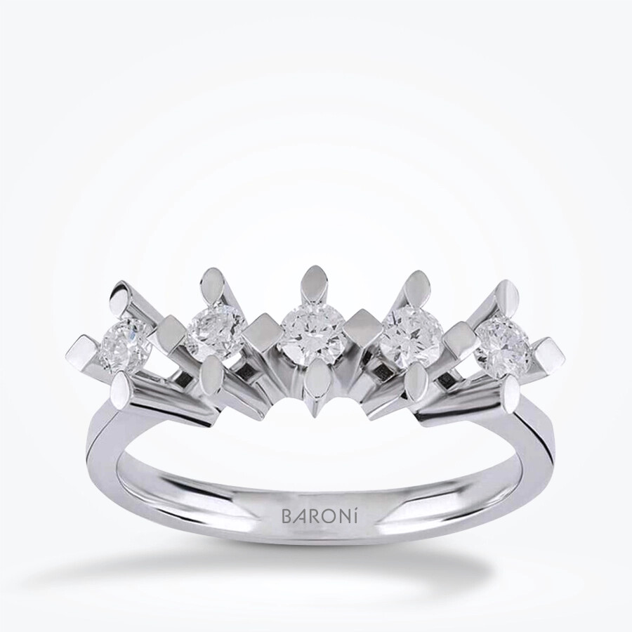 0.50 Karat Pırlanta Beştaş Yüzük - Baroni Diamond
