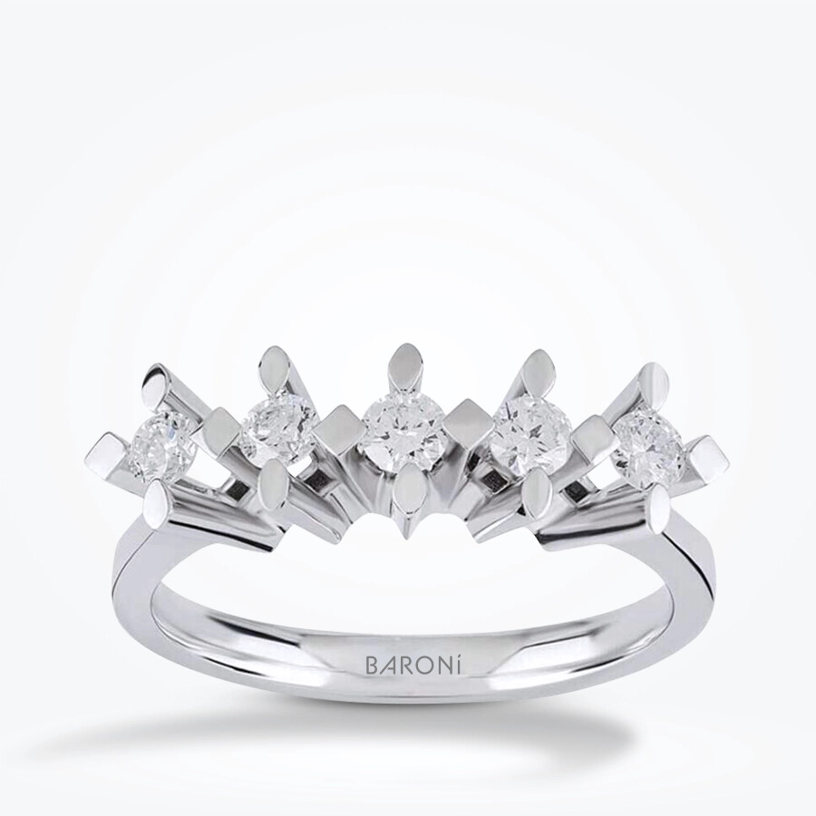 0.50 Karat Pırlanta Beştaş Yüzük - Baroni Diamond