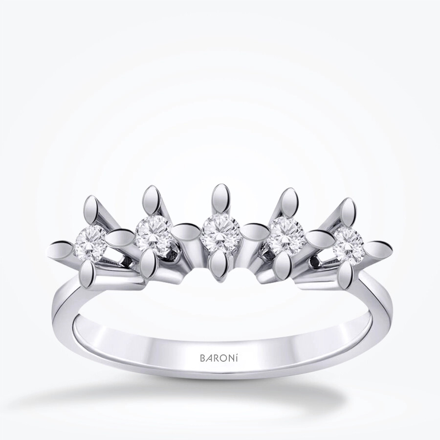 0.50 Karat Pırlanta Beştaş Yüzük - Baroni Diamond