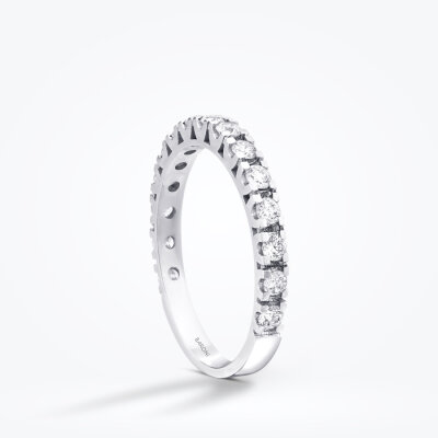 0.50 Karat Pırlanta Yarımtur Yüzük - Baroni Diamond (1)