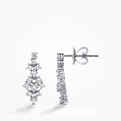 0.51 Karat Pırlanta Küpe - Baroni Diamond