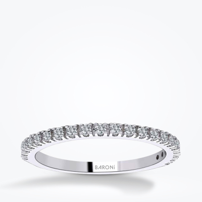 0.51 Karat Pırlanta Yarımtur Yüzük - Baroni Diamond
