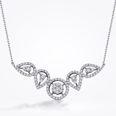 0.52 Karat Pırlanta Trend Kolye - Baroni Diamond